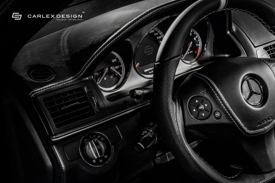 Панель приборов Mercedes-Benz C63 AMG by Carlex Design 2017 года  (фото 13 из 15)